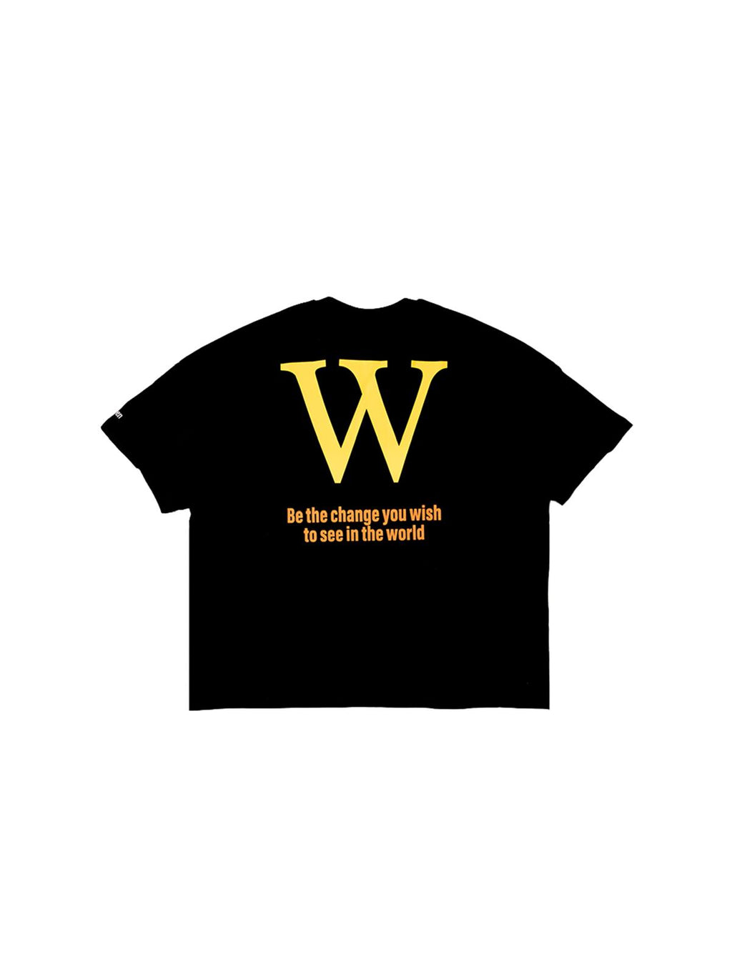 Wermoen Be The Change Black Tee Men