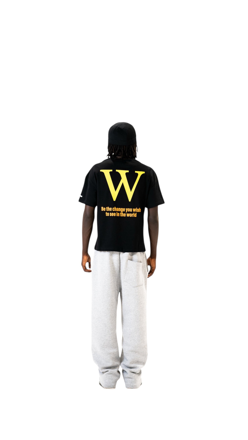 Wermoen Be The Change Black Tee Men