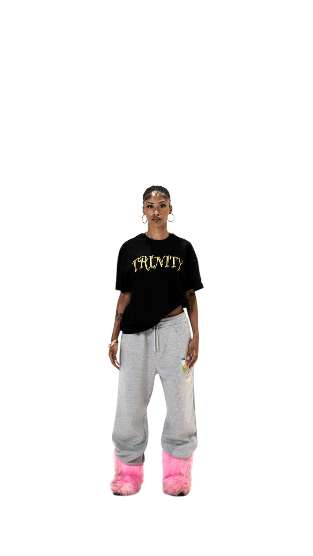 Wermoen Trinity Black Tee Damen